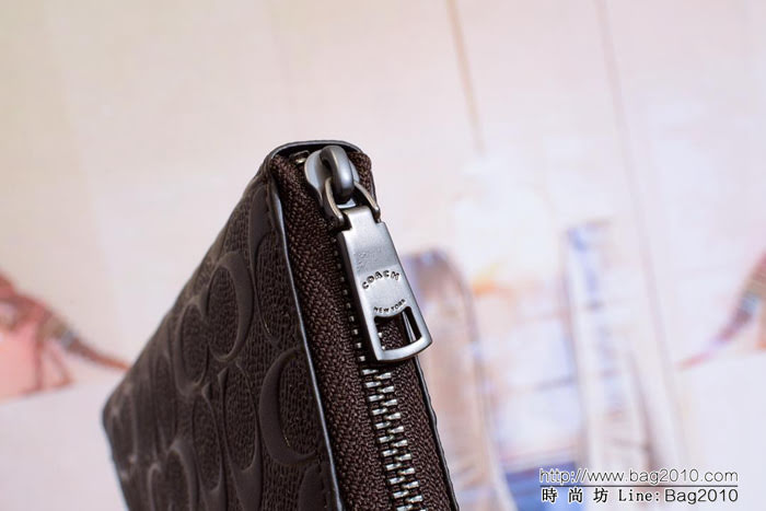COACH蔻馳 時尚爆款 牛皮男士錢包 75372 簡約時尚 抗磨耐用  Chz1321